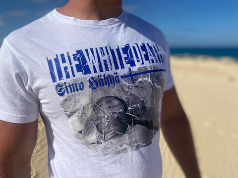 "Simo Häyhä The White Death"T-Shirt B&C