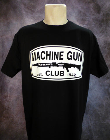 Machine Gun Club est.1942 T-Shirt Mg42 B&C