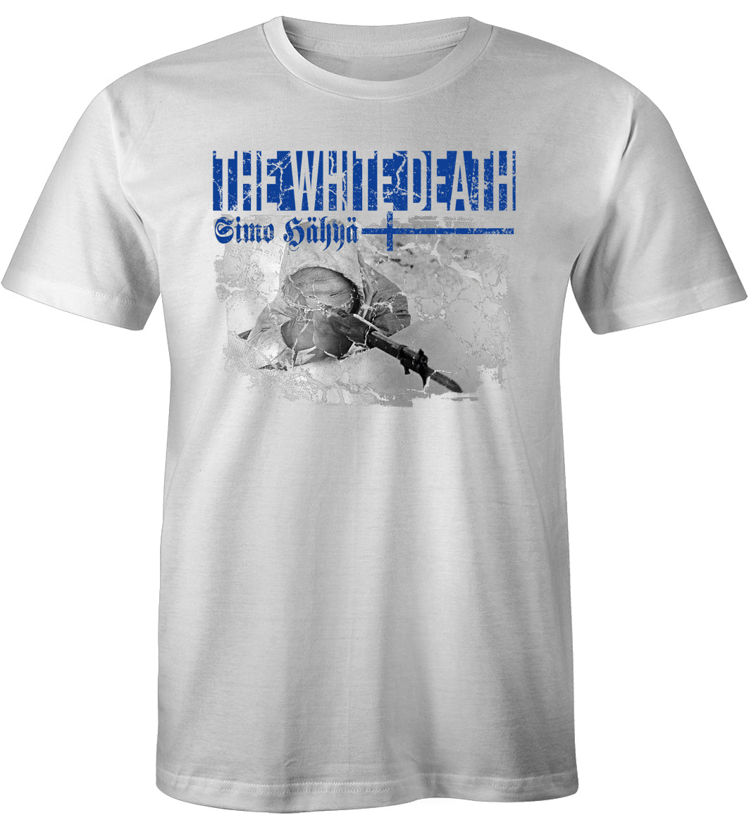 "Simo Häyhä The White Death"T-Shirt B&C