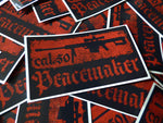 Peacemaker Cal.50 Sniper Aufkleber/Sticker Oracal