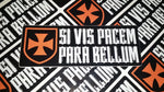 Si Vis Pacem Para bellum Aufkleber Oracal
