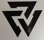 Valknut Wotansknoten Aufkleber Avery,Oracal