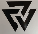 Valknut Wotansknoten Aufkleber Avery,Oracal