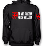 Si Vis Pacem Para Bellum Kapuzensweatshirt B&C